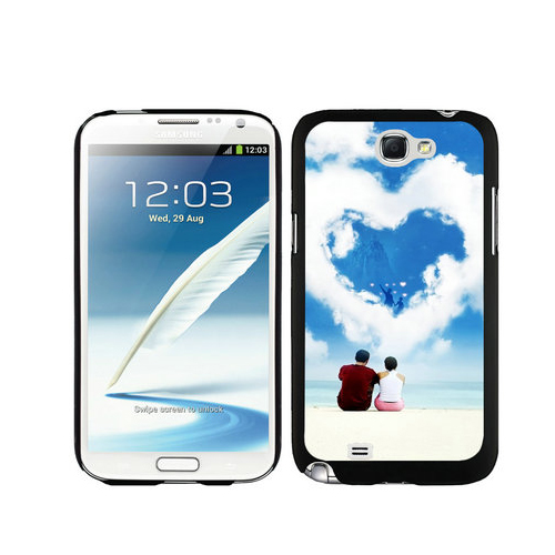 Valentine Love Cloud Samsung Galaxy Note 2 Cases DSP